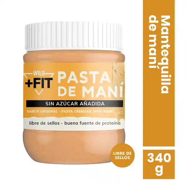 Wild +Fit Mantequilla de Maní Original