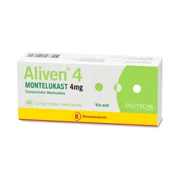 Aliven Comprimidos Masticables (4 mg)