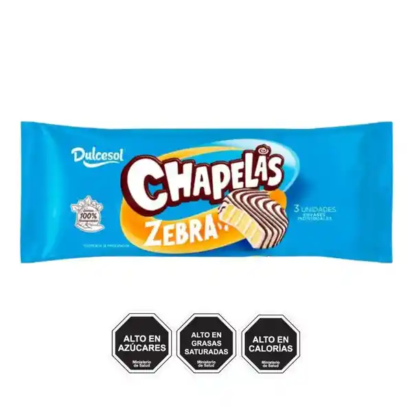 Dulcesol Bizcocho Chapelas Zebra