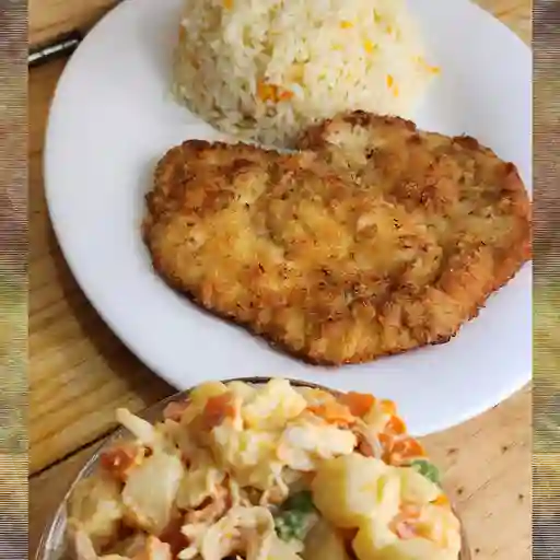 Pollo apanado premium