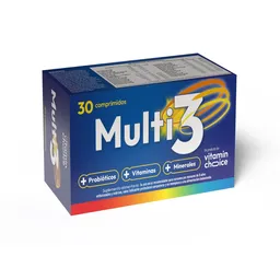 Vitamin Choice Suplemento Alimentario Multi3 Multivitamínico