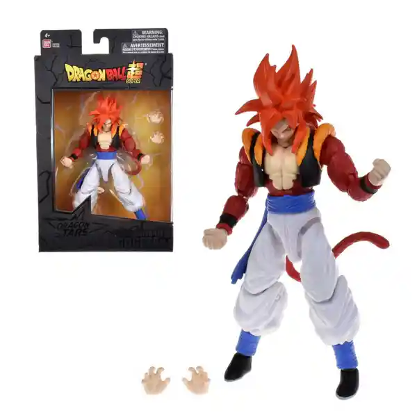 Bandai Figura Colección Legendaria Súper Saiyan 4 Gogeta 17 cm