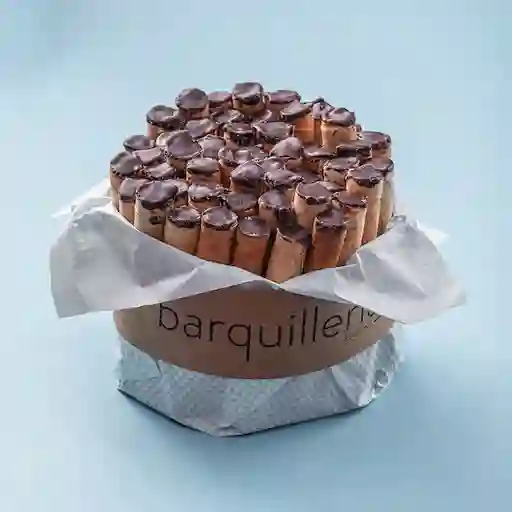 Barquillería Torta Dulce de Leche Barquillos Enteros