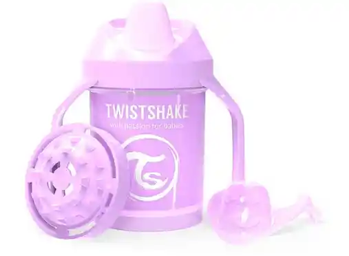 Twistshake Vaso Antiderrame Morado