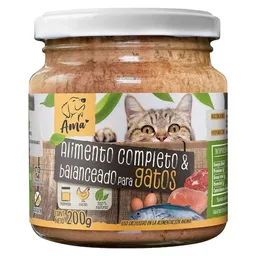 Ama Alimento Para Gato Húmedo Natural