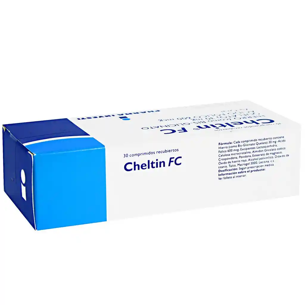 Cheltin Fc (30 mg / 600 mcg)