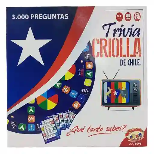 Juego Trivia Criolla Chilena