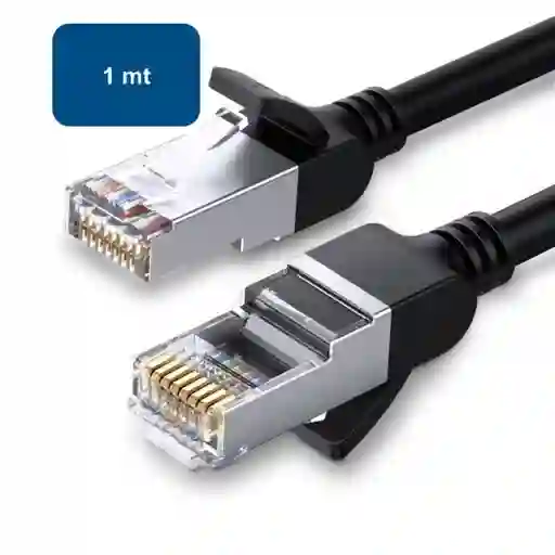 Ugreen Cable de Red UTP Cat 6 Negro 1 m NW101