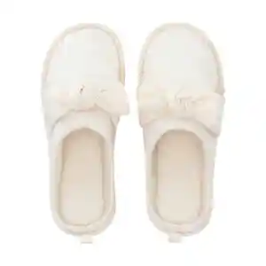 Pantufla Estampada Con Lazo 37/38