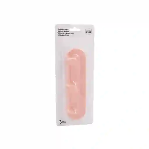 Miniso Gancho Adhesivo Triple