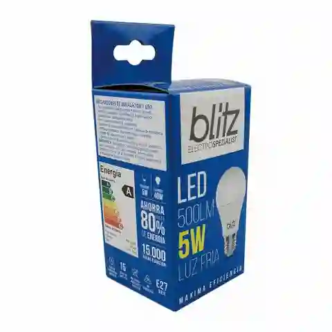 Blitz Foco Ampolleta LED G3 5W Luz Fría