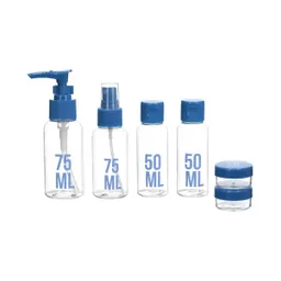 Set de Botellas de Viaje Para Cosméticos Casaideas