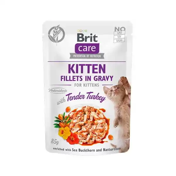 Brit Care Filete Para Gatito Pavo en Salsa Pouch