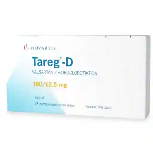 Tareg-D Valsartán (160 mg)