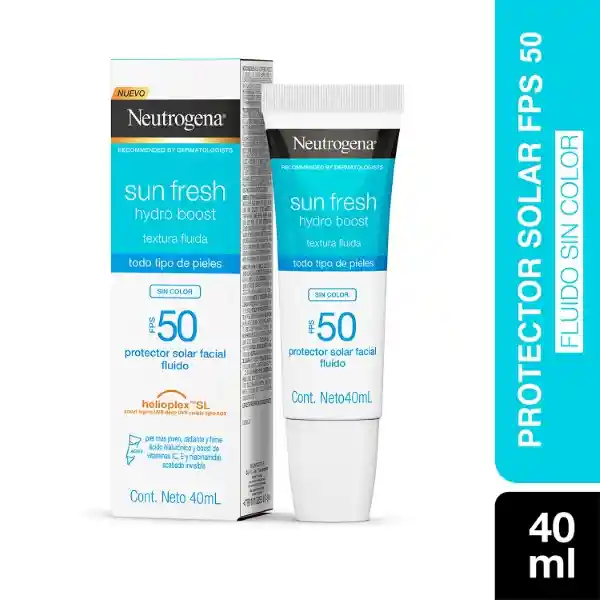 Neutrogena Protector Solar Sun Fresh Fps 50 Sin Color