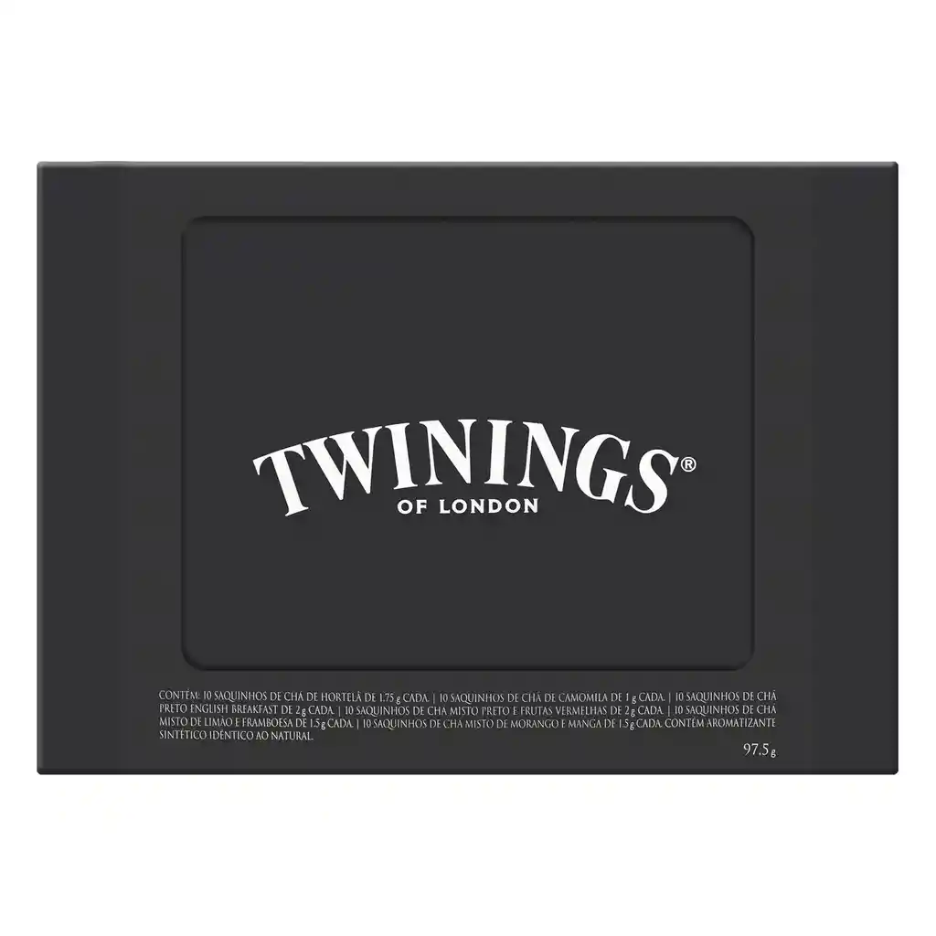 Twinings Té Caja Madera Blanca 