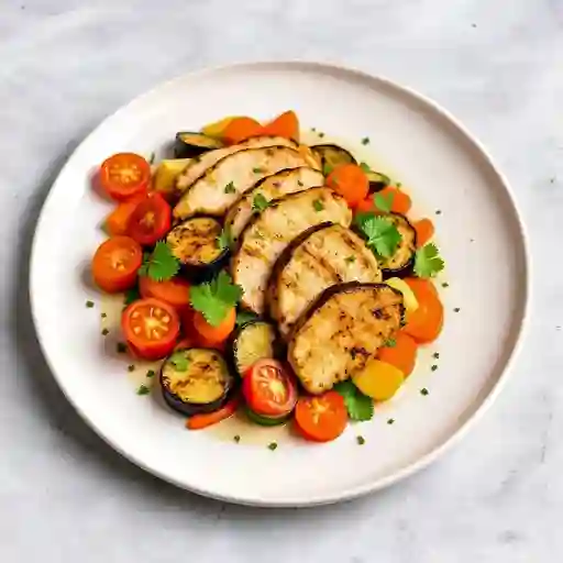 Ensalada Escalibada Pollo