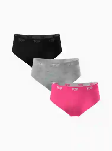 Top Pantaleta Nina Surtido 8 N206P3C2