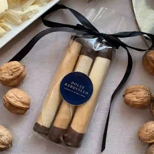 Mixbarquillos Manjar/nutella, 3 Unidades