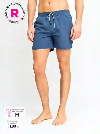 Index Traje de Baño Efolid Azul Marino XL SS25