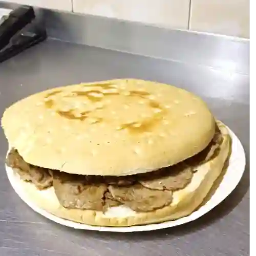 Churrasco Solo (Hallullón)