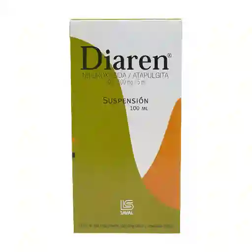 Diaren Antidiarreico (200 mg/500 mg) Suspensión Oral