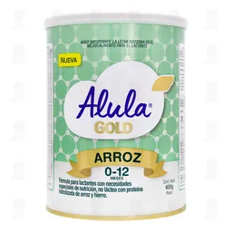 Alula Fórmula Infantil Gold Arroz 0 a 12 Meses
