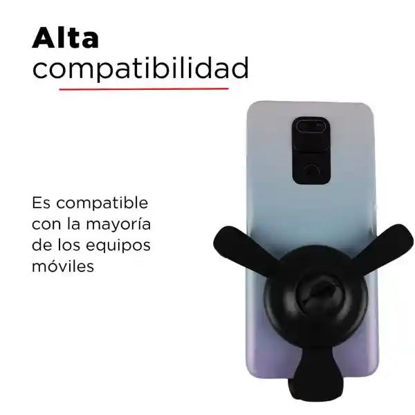 Miniso Soporte Para Celular de Auto Gris