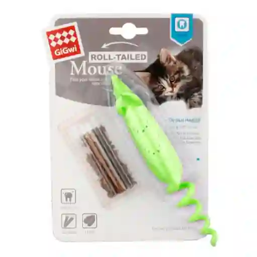 Gigwi Juguete Para Gato Ratón Verde