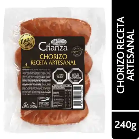 La Crianza Chorizo Receta Artesanal