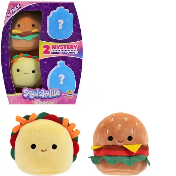 Squishmallows Set Peluches 5 cm - SQM0239