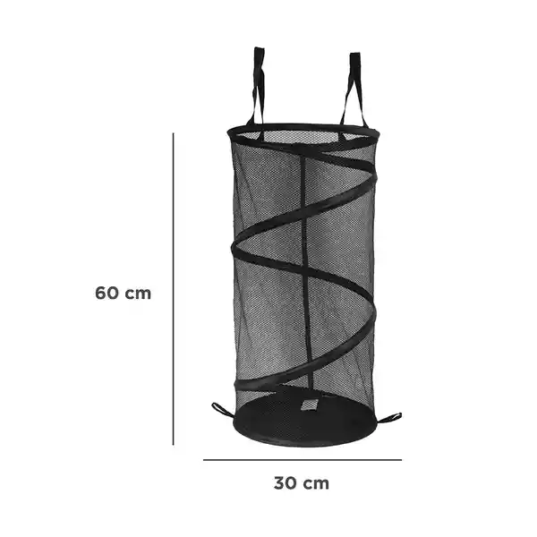 Cesta de Lavanderia Negro Miniso