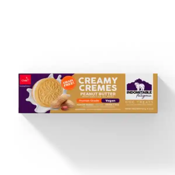 Indomitable Galleta Creamy Rellena Crema Perro Maní