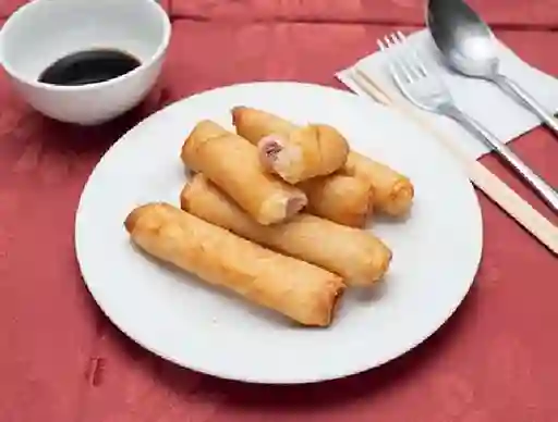 Arrollado de Jamón y Queso