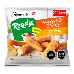 Mozzarella sticks congelados 270 g