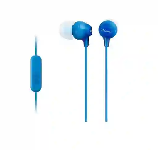 Sony Audifono Ex15Lp Azul