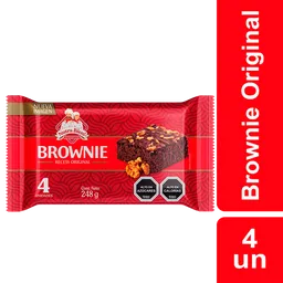 Nutra Bien Brownie Receta Original Sabor a Chocolate