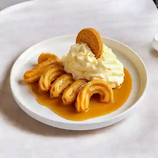 Churros Con Helado