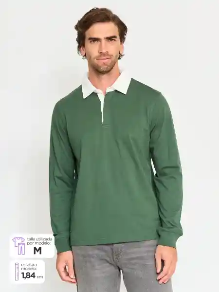 Kenneth Stevens Polera Manga Larga Agby Ry Veosc L SS25