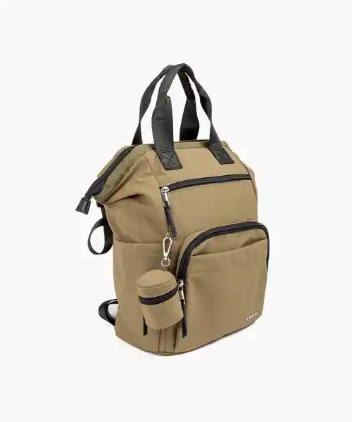 Lounge Mochila Maternal Nylon Verde Musgo