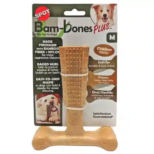 Spot Bam-bones Juguete Medium Sabor Pollo Tipo T