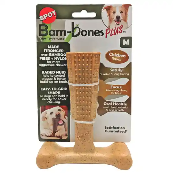 Spot Bam-bones Juguete Medium Sabor Pollo Tipo T