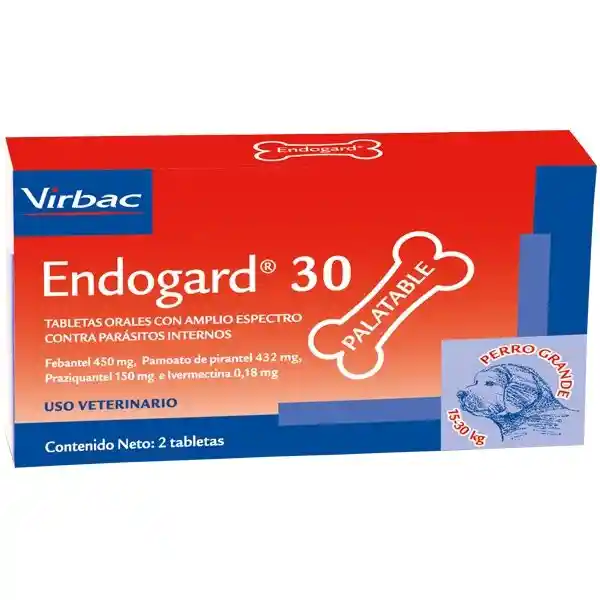 Endogard 30 Suplemento Alimenticio Para Perro