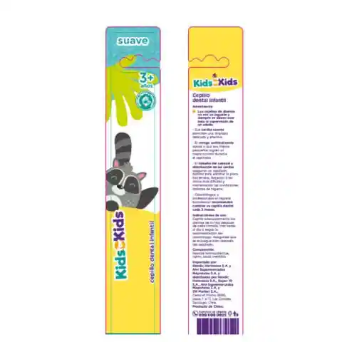 Kids For Kids Cepillo Dental Suave 3+ Niño
