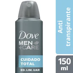 Dove Men Desodorante Cuidado Total en Spray Crema Humectante