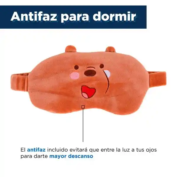 Miniso Almohada Para Viaje We Bare Bears Grizzly