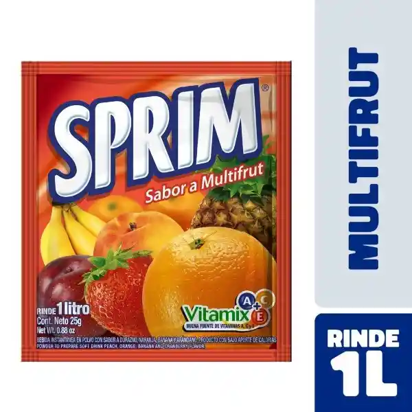 Sprim Bebida Polvo Multifrut