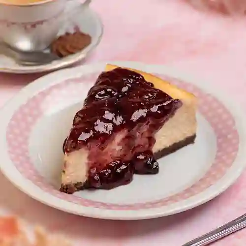 Porción de Cheese Cake Frutos Rojos