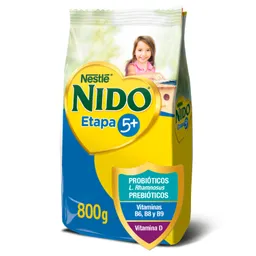 Nido Leche en Polvo Etapa 5+ con Probióticos y Prebióticos 