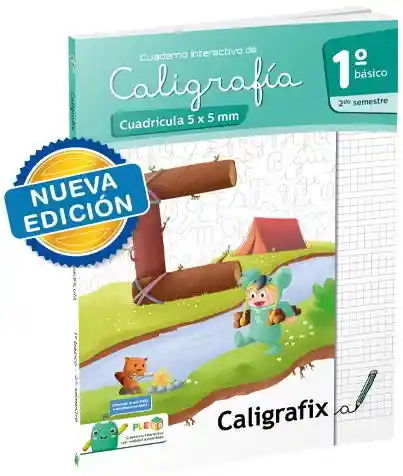 Caligrafia en Cuadricula 1°Basico 2° Semestre